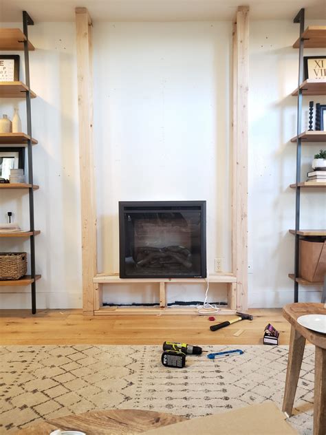 how to build a box for an electric fireplace|diy electric fireplace frame.